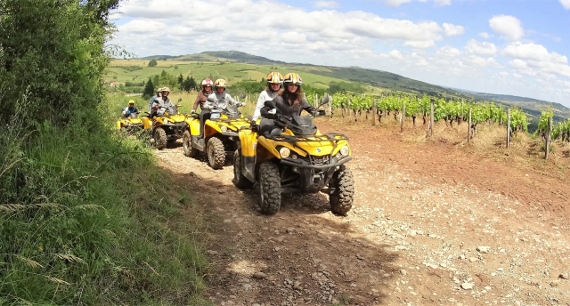  Descubrimiento de la finca vinícola en cuatrimoto 