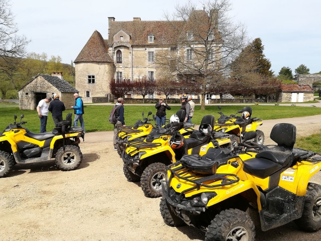  Antes de salir para la excursión en quad