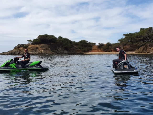 Jet ski en la península 