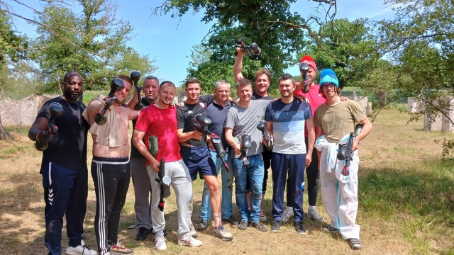  Listos para el partido 