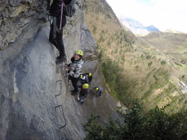  Subir una escalera 