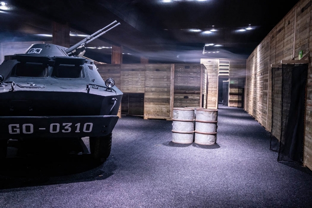  Sala preparada para el gotcha interior 