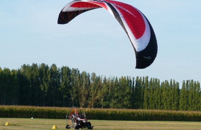Emociones a bordo de un paramotor 