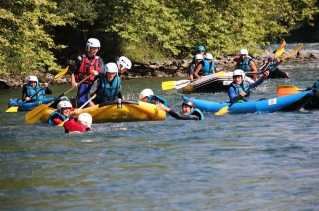 Inolvidable viaje en canoa 