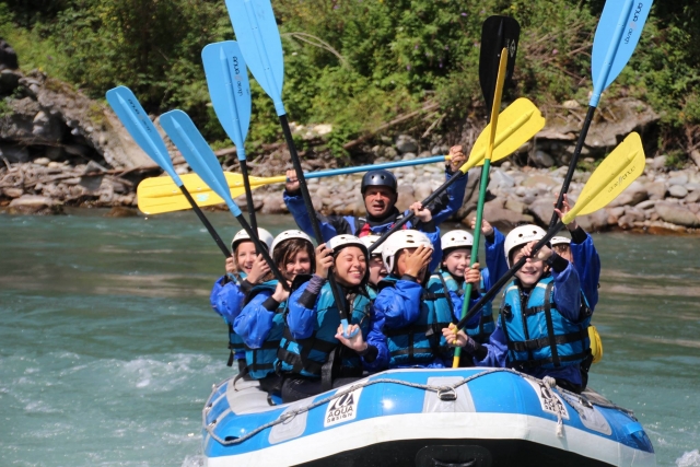  Niños en Rafting 