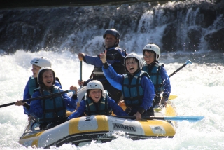 Un día de rafting en Gave de Pau