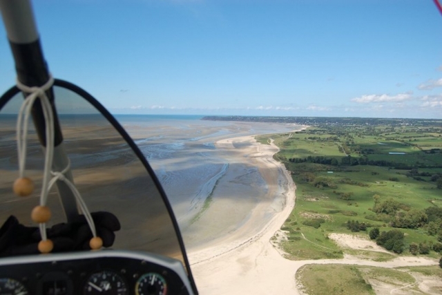 Vuelo sobre las dunas de Dragey en ultraligero 