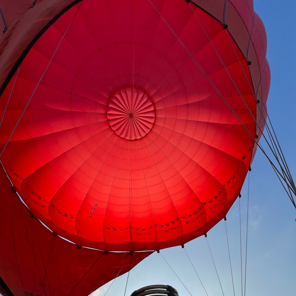 Inflamos juntos el globo aerostático Inflamos juntos el globo aerostático