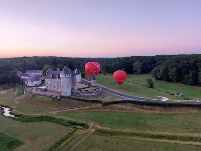 Vuelo privado en globo aerostático en Anjou los 7 días de la semana