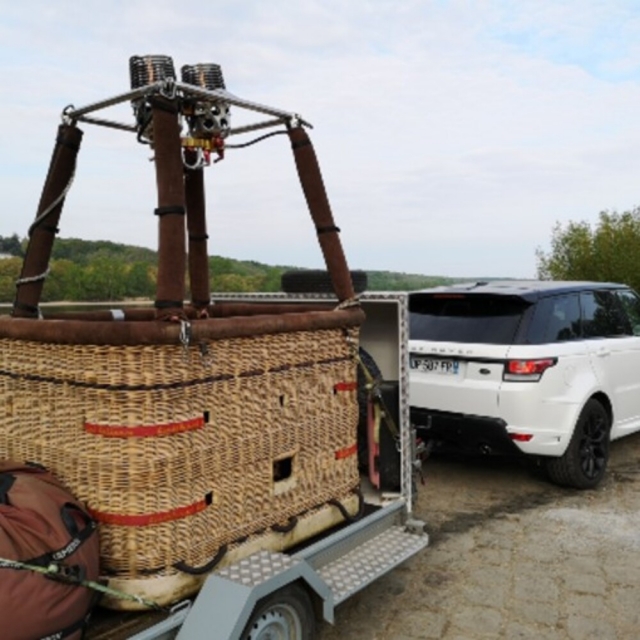  Carro de lujo para el vuelo premium empacar globo aerostático