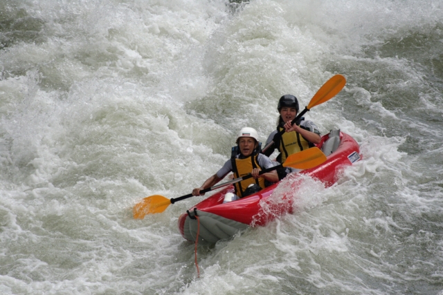  Kayak-Raft en el Var 
