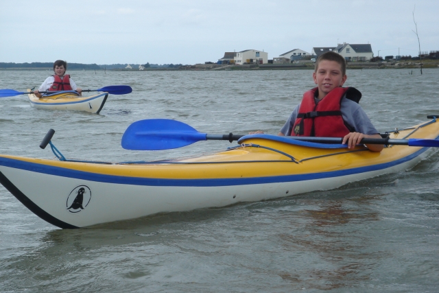 Kayak de mar para niños 