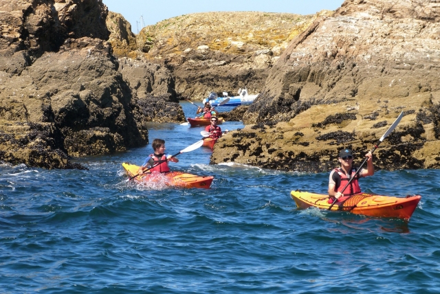 Adrenalina en kayak de mar 