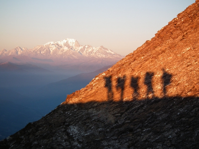  Atardecer en la cima de la cerro 