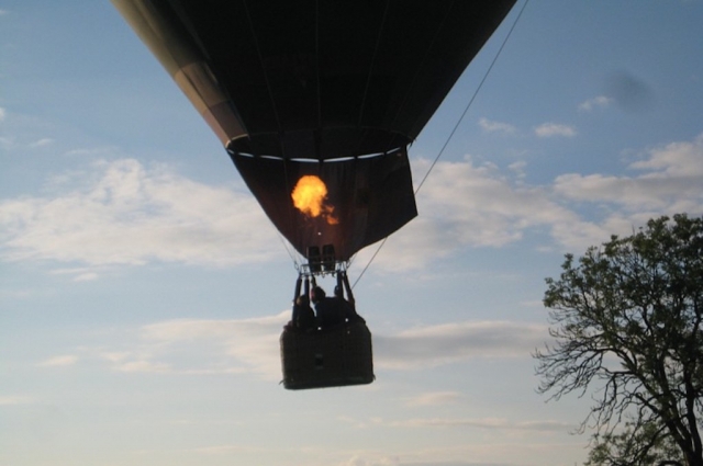  Despegue del globo 