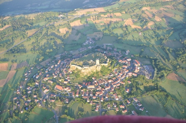 Vista desde la cesta 