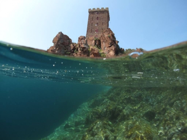 Estérel macizo cerca de Antibes