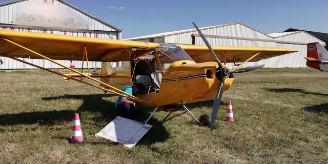  Comprobación del avión antes del vuelo 