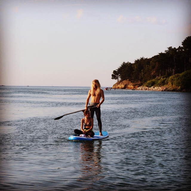 Paseo en SUP en Moulin de la Rive 