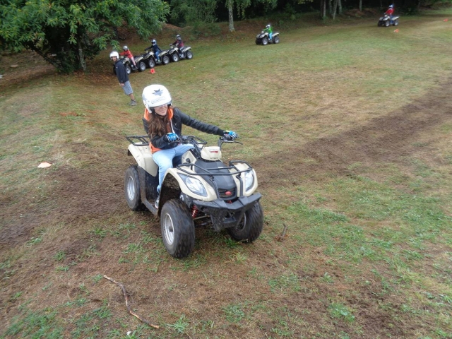 Ejercicios para familiarizarse con el cuatrimoto 