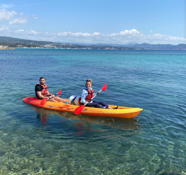 Renta de kayak doble en La Ciotat 