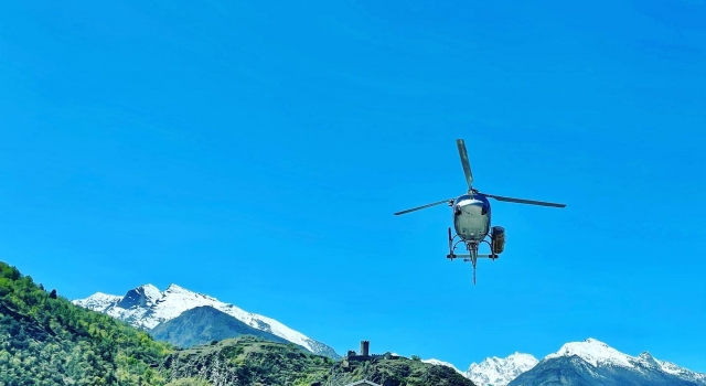  Ascenso en helicóptero 