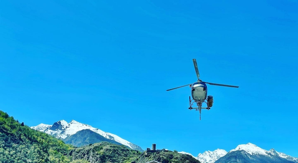  Ascenso en helicóptero 