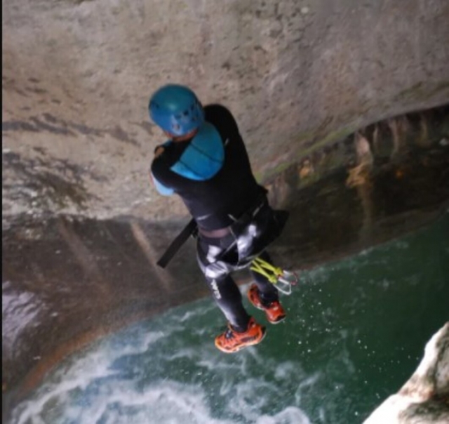 Descenso de cañones 