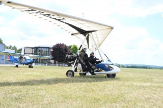 Bautismo con péndulo ULM en Meaux-Esbly 30min +VIDEO