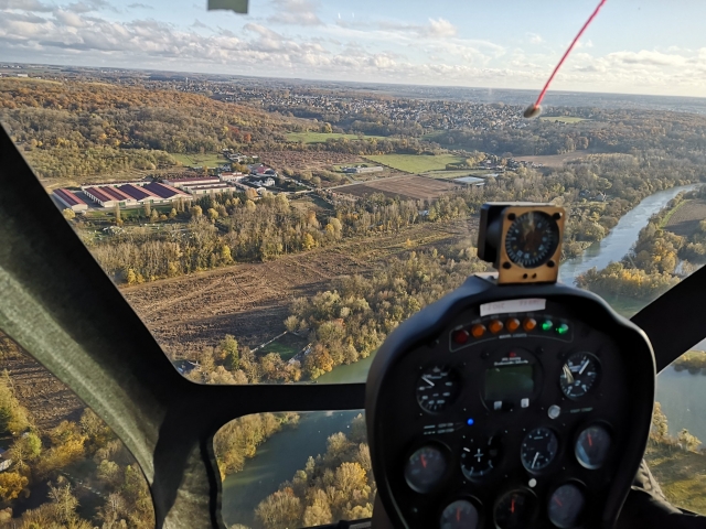  Vista desde el helicóptero 