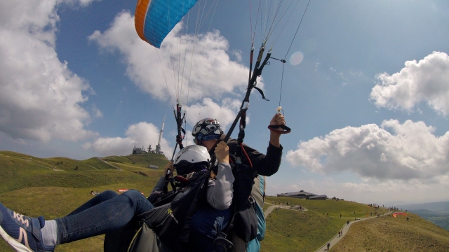 Vuelo sobre Puy-du-Dôme 
