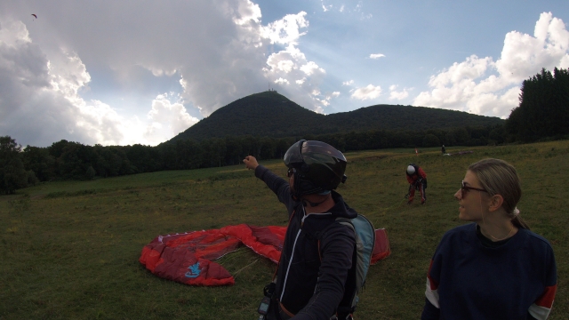  Al pie de los volcanes de Auvernia 