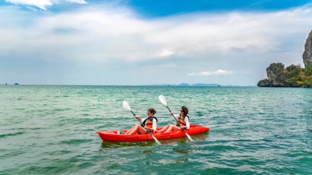  kayak de mar en familia