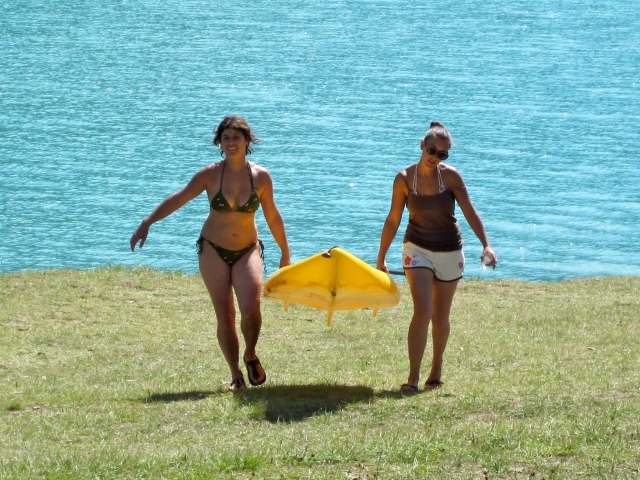  Canoa-Kayak en el Lago de Castillon 