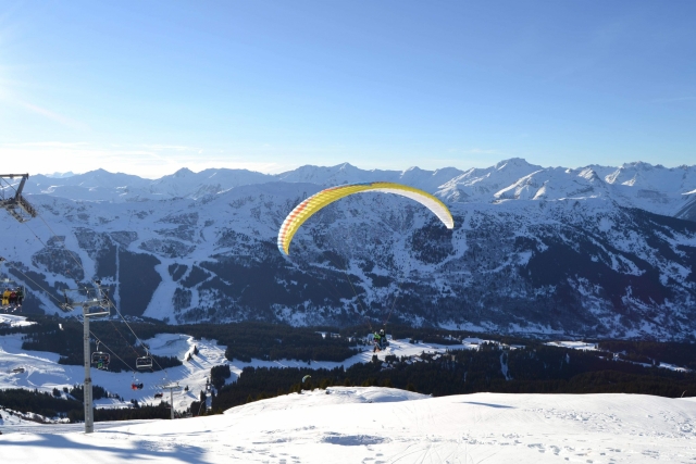  Vuelo sobre Courchevel 