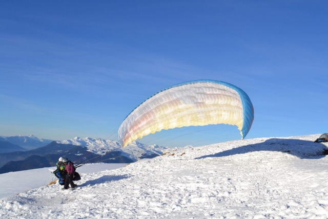  Aterrizaje en parapenle 