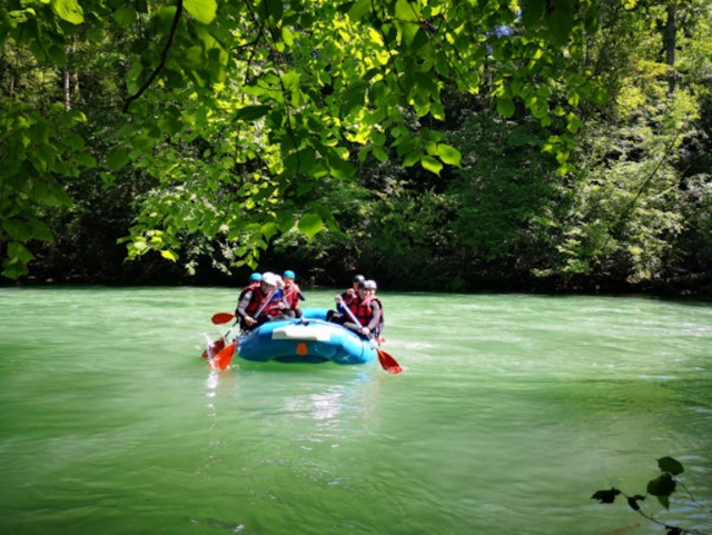 Actividad de rafting 