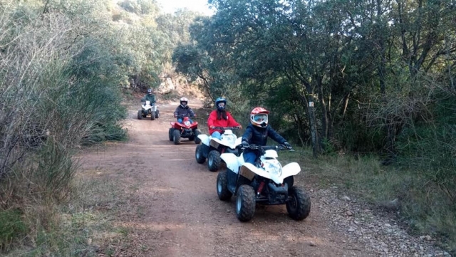 Salida en cuatrimoto 