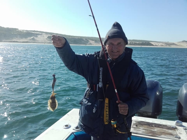  Pesca de sepia 