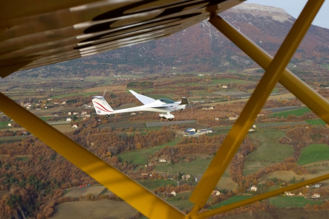 Vuelo sobre los Altos Alpes 