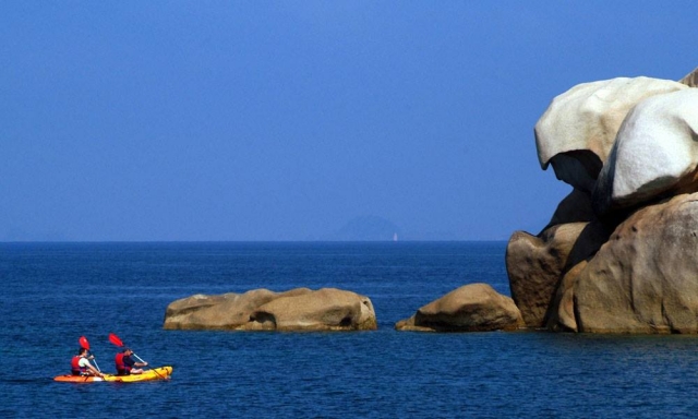 Kayak en Córcega 