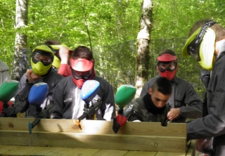 Paquele de día completo en Curley Forest