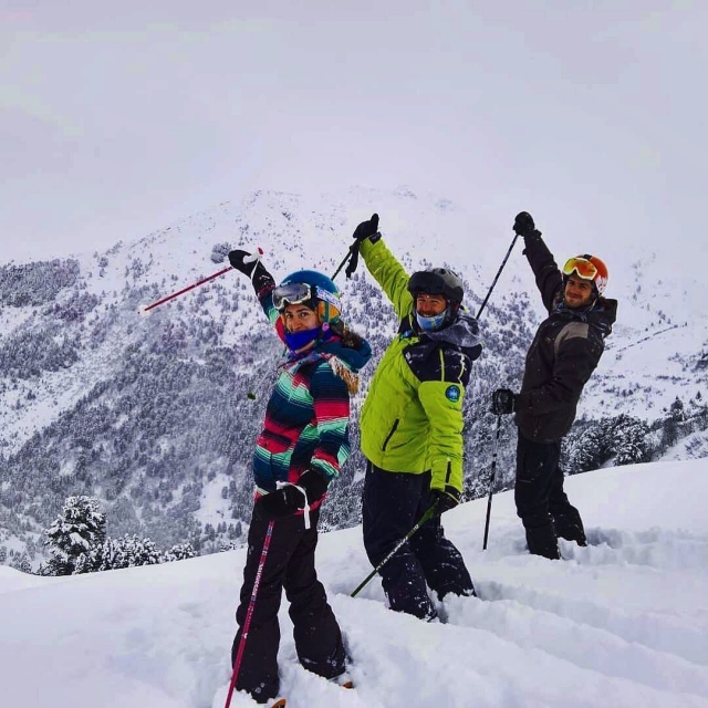  Excursión en grupo con raquetas de nieve 