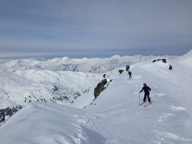  Esquí fuera de pista en Courchevel 