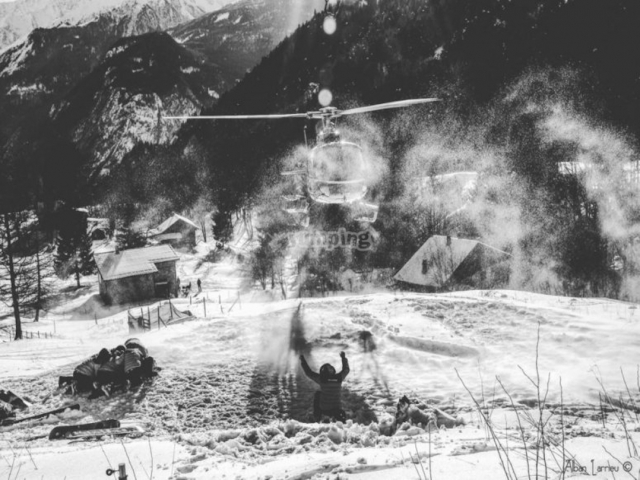 Heliesquí en el Alpe de l'Huez