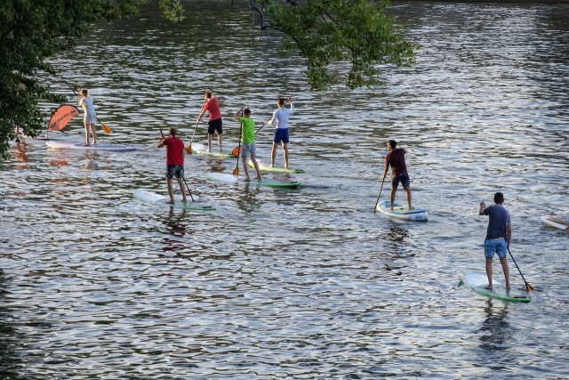  Stand Up Paddle en grupo 