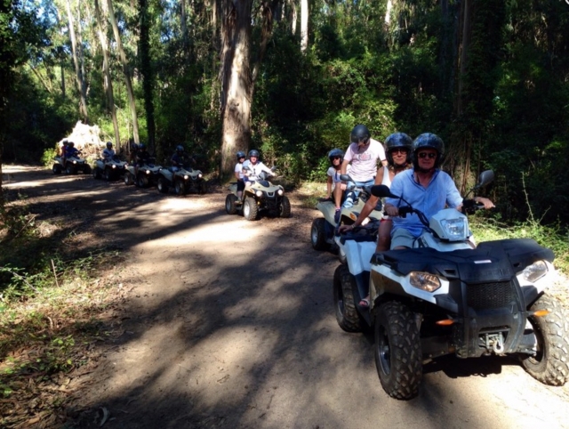 Ruta en cuatrimoto en Córcega 