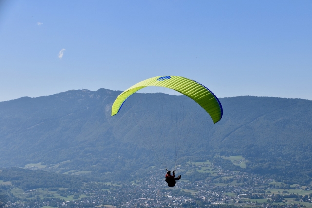  Vuelo en parapenle 
