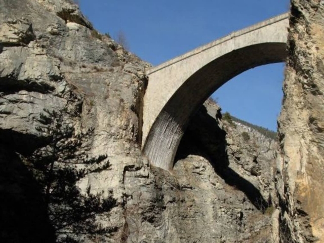  Vue latérale du pont 