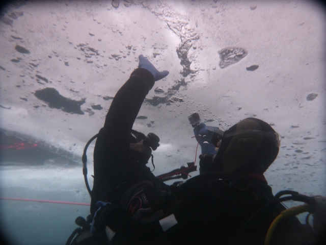  Descubrimiento del buceo bajo el hielo 
